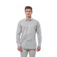 Bagutta Men's Gray Cotton Shirt - L