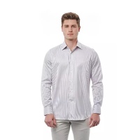 Bagutta Men's White Cotton Shirt - L