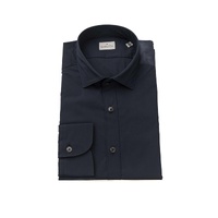 Bagutta Men's Blue Cotton Shirt - 44 IT