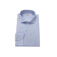 Bagutta Men's Light Blue Cotton Shirt - XL