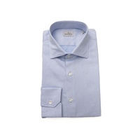 Bagutta Men's Light Blue Cotton Shirt - L