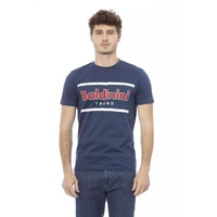 Baldinini Trend Men's Blue Cotton T-Shirt - XL