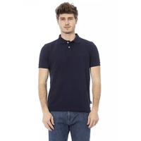 Embroidered Polo Shirt with Short Sleeves L Men