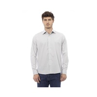 Baldinini Trend Men's Gray Cotton Shirt - L