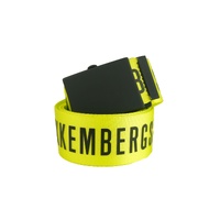 Bikkenbergs Lime Yellow Belt with Clip Closure 90 cm Men