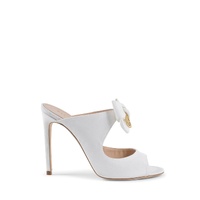 High Heel Mule with Bow Detail - 40 EU