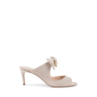 Grosgrain Bow Heel Mule - 36 EU