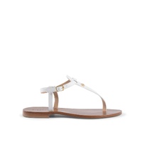 Leather Low Heel Sandals - 35 EU