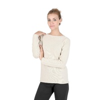 Boatneck Cashmere Sweater - 46 EU