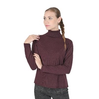 Exquisite Cashmere Turtleneck Sweater for Women - S