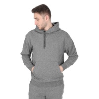 Hugo Boss Men's Cotton Blend Grey Sweatshirt in Grey - S