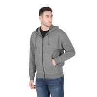 Hugo Boss Men's Cotton Blend Grey Sweatshirt in Grey - XL