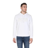 Hugo Boss Men's Cotton Blend Hugo Boss Sweatshirt in White - S