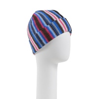 Beanie in Wool and Cotton Blend - One Size