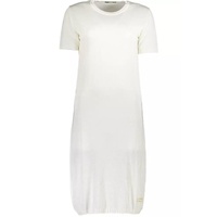 Cavalli Class Women's White Viscose Dress - L