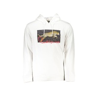 Cavalli Class Men's White Cotton Sweater - L