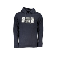 Cavalli Class Men's Blue Cotton Sweater - M