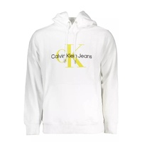 Calvin Klein Men's White Cotton Sweater - L