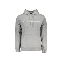 Calvin Klein Men's Gray Cotton Sweater - L