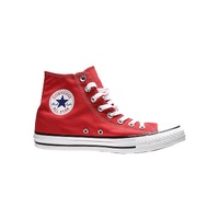 Canvas Hi-Top Casual Shoes with Vulcanised Rubber Sole - 10 US