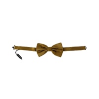 Exclusive Dolce & Gabbana Silk Bow Tie One Size Men