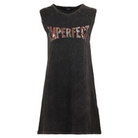 Logo-Embellished Black Dress XS Women