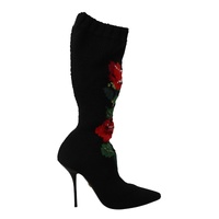 Dolce & Gabbana Stretch Socks Boots 39.5 EU Women