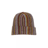 Geometric Fantasy Multicolor Hat One Size Men