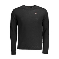 Napapijri Men's Black Wool Shirt - L