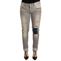 Folded Hem Denim Jeans W25 US Women