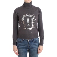 John Galliano Turtleneck Sweater with Logo Details XS Women