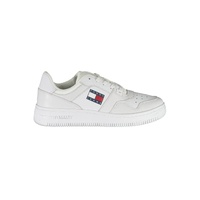 Tommy Hilfiger Women's White Polyester Sneaker - 36 EU