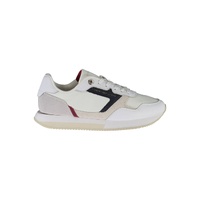 Tommy Hilfiger Women's White Polyester Sneaker - 37 EU