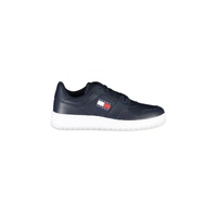 Tommy Hilfiger Men's Blue Polyester Sneaker - 40 EU