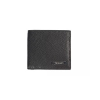 Embossed Leather Mens Wallet with Book Opening One Size Men