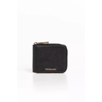 Fine-grained Leather Medium Zip Wallet One Size Women