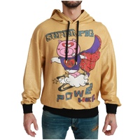 Dolce & Gabbana Men's Gold Pig of the Year Hooded Sweater - 46 IT