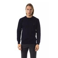 Embroidered Extrafine Wool Merinos Sweater XS Men