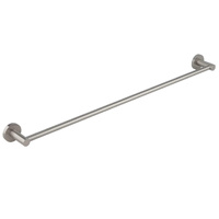 Luxurious Brushed Nickel Stainless Steel 304 Towel Rack Rail - Single Bar 800mm