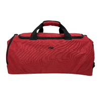 38L FIB Sports Duffle Bag Duffel Gym Canvas Travel Foldable - Red