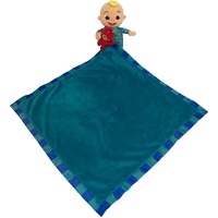 Plush Blanket Comforter Kids Children w/ Toy - Blue (51x51cm)