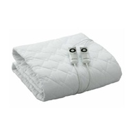 Sunbeam Sleep Perfect Soft Heated Washable Quilted Electric Blanket - King