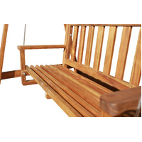 Kid Outdoor Hardwood Garden Swing