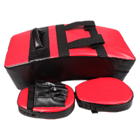 Kicking Boxing Sparring Shield & Punching Pad Mitts Combo