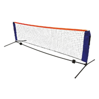 6 Meters Portable Foldable Mini Tennis Net & Post Set