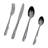 32 Piece Stainless Steel Cutlery Set Knives Fork Spoon Teaspoon