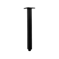 Shower Head Arm Wall Connector Electroplated Matte Black Finish