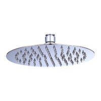 200mm Shower Head Round 304SS Polished Chrome Finish