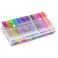 Glitter Gel Pens (100 pack) with 2.5X More Ink - Craft, Kids & Adult Colouring