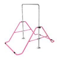 Kids Gymnastics Bars Training Horizontal Bar Monkey Kip Bar Pink